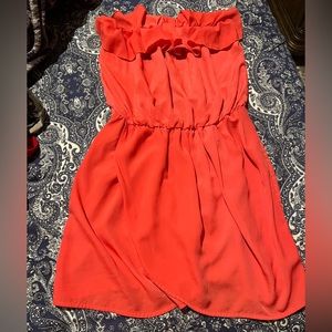 Coral Gap Strapless Dress